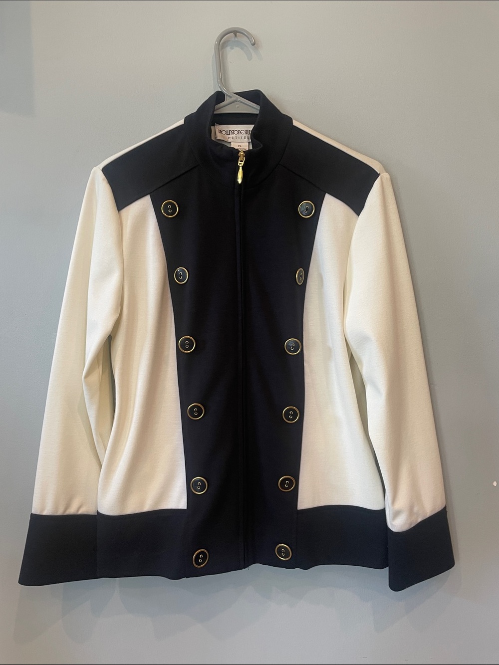Classic Black and White Women's Blazer- jacket - professional looks